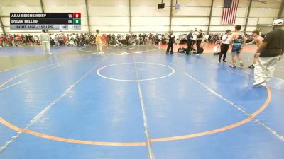 152 lbs Consi Of 32 #2 - Abai Beishembiev, VA vs Dylan Miller, OH