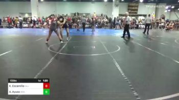 155 lbs Final - Kelly Escamilla, California Rebels vs Abigail Ayuso, Iron Addicts