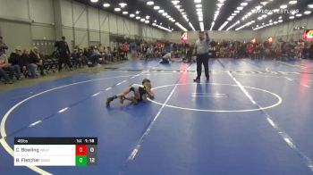 46 lbs Prelims - Caden Bowling, Mojo Grappling vs Bradley Fletcher, BAWC