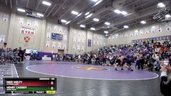 165 lbs Cons. Round 3 - Mike Welty, Station Camp vs Henry Cassidy, Hume Fogg