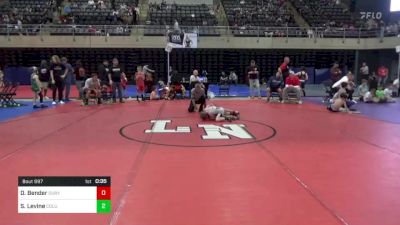 50 lbs Consi Of 8 #2 - Deklan Bender, Duryea, PA vs Sam Levine, Columbia, MD