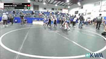 115 lbs Rr Rnd 3 - Bristol St. Clair, Team Nomad vs Myka Putman, Newcastle Youth Wrestling