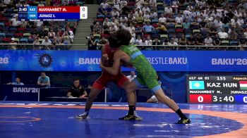 65 kg Repechage - Miras Makhambet, Kazakhstan vs Imre Juhasz, Hungary