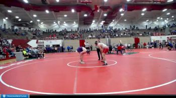 195 lbs Cons. Round 3 - Luke Juris, Hobart vs Isaiah Martin, Princeton Wrestling