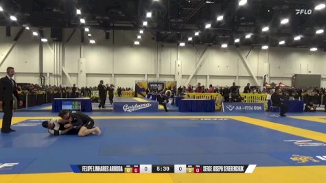 Serge Joseph Severenchuk vs Felipe Linhares Arruda 2024 World IBJJF Jiu-Jitsu No-Gi Championship