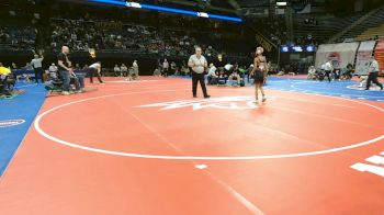 113 Class 3 lbs Champ. Round 1 - Mason Pullen, Ft. Zumwalt South vs Gus Knott, Pacific