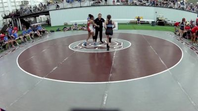 115 lbs Jadelynn Isom, Arkansas Blue vs Ariana Carnahan, Maryland