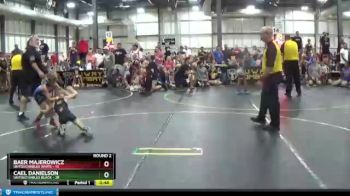 64 lbs Round 2 (6 Team) - Baer Majerowicz, Untouchables White vs Cael Danielson, Untouchables Black