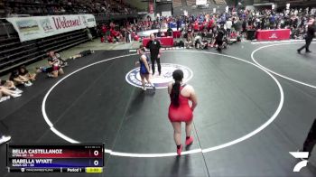 235 lbs Round 4 (16 Team) - Bella Castellanoz, KTWA-GR vs Isabella Wyatt, NAWA-GR