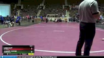 152 lbs Quarterfinal - Jake Huff, St James vs Gabriel Haynie, Montevallo