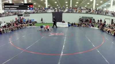 145 lbs Beckah Gossman, Nebraska vs Coral Averett, Oregon