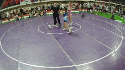 115 lbs Cons. Quarters - Xavery Zollinger, Idaho vs Gracie Williams