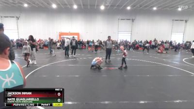 75 lbs Round 1 - Nate Quagliariello, Chapin Youth Wrestling vs Jackson Inman, C2X