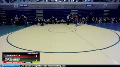 66 lbs Cons. Round 3 - Logan McKay Jr., Idaho Gold vs Coltyn Janicek, Small Town Wrestling