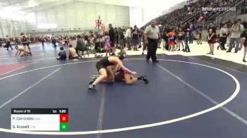 102 lbs Round Of 16 - Pedro Carrizales, Ogallala Youth Wrestling vs Sabian Russell, Torture Training Wrestling