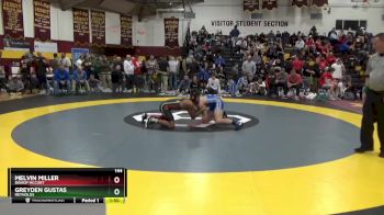144 lbs Champ. Round 2 - Melvin Miller, Bishop McCort vs Greyden Gustas, Reynolds