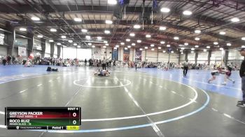 100 lbs Rd# 4- 2:00pm Friday Final Pool - Roco Ruiz, Minion Black vs GREYSON PACKER, West Coast Riders
