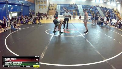 165 lbs Round 7 (8 Team) - TYLER FREIN, NFWA vs Yompol Borrero, Soldier City Lions Den