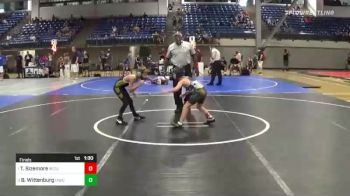 66 lbs Final - Titus Sizemore, ReZults Wrestling vs Breckin Wittenburg, Iawc