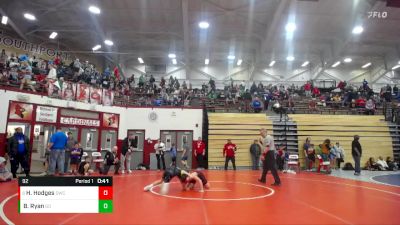 92 lbs Semifinal - Harrison Hodges, Dragons Wrestling Club vs Braylon Ryan, GGB Ohio