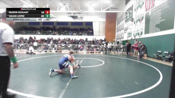 113 lbs Semifinal - Mason Schlaht, St John Bosco vs Julian Lopez, Arroyo