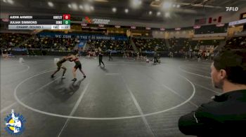 175 lbs Champ. Round 1 - Ajdin Ahmedi, Huntley vs Julian Simmons, Brown Deer/Messmer/Shorewood