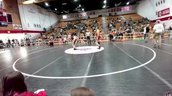 132 lbs Quarterfinal - Kimball Parry, Star Valley vs Jayden Olheiser, Riverton