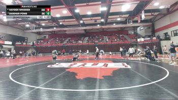 157 lbs Quarterfinal - Daishun Powe, Northern Colorado vs Hayden Whidden, SIUE
