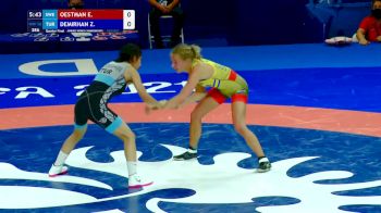 50 kg Quarterfinal - Ellen Oestman, SWE vs Zehra Demirhan, TUR