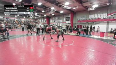 165 lbs 3rd Place Match - Mason Eligio, Ayala vs Ivan Camargo, Coachella Valley