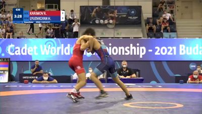 51 kg Final 3-5 - Rahman Karimov, Azerbaijan vs Hayk Lyudvigyan, Armenia