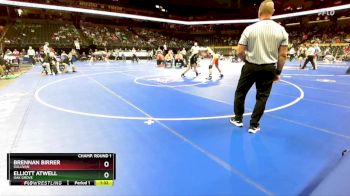 190 Class 2 lbs Champ. Round 1 - Brennan Birrer, Sullivan vs Elliott Atwell, Oak Grove