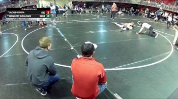 90 lbs Cons. Round 1 - Jacob Stava, Cavalry Wrestling Club vs Bennett Bellows, Rocket Wrestling Club / RWC