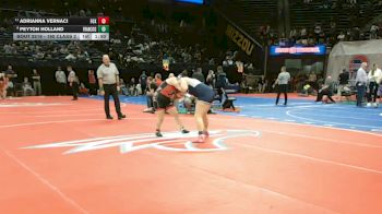 190 Class 2 lbs Quarterfinal - Peyton Holland, Francis Howell Central vs Adrianna Vernaci, Fox