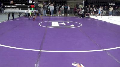100 lbs Final - Nolan Coryell, Pottstown vs Joshua Hamilton Jr, Enola
