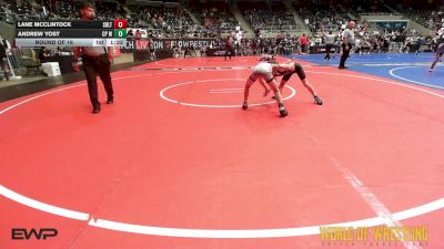 64 lbs Round Of 16 - Lane McClintock, Sebolt Wrestling Academy vs Andrew Yost, CP Wrestling