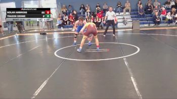 149 lbs Quarterfinal - Trason Oehme, Air Force vs Nolan Ambrose, Augustana (SD)