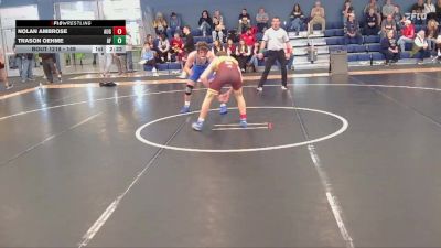 149 lbs Quarterfinal - Trason Oehme, Air Force vs Nolan Ambrose, Augustana (SD)