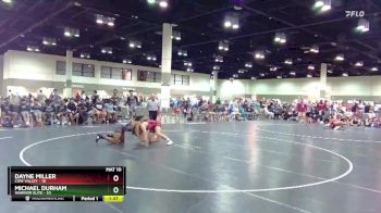 182 lbs Round 1 (16 Team) - Michael Durham, Warrior Elite vs Dayne Miller, Cow Valley