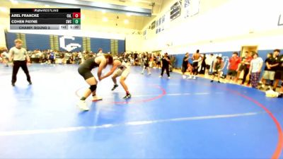 175 lbs Champ. Round 2 - Arel Francke, Calabasas vs Cohen Payne, Silverback Wrestling Club