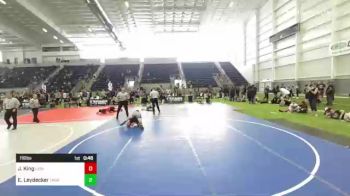 116 lbs Semifinal - Julian King, Lions WC vs Everest Leydecker, Thorobred WC