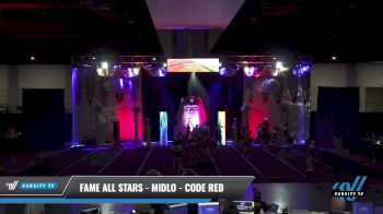 FAME All Stars - Midlo - Code Red [2021 L3 Senior - Small Day 2] 2021 Queen of the Nile: Richmond
