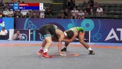 71 kg Repechage - Ali Esenov, Turkmenistan vs Jason Keil, Germany