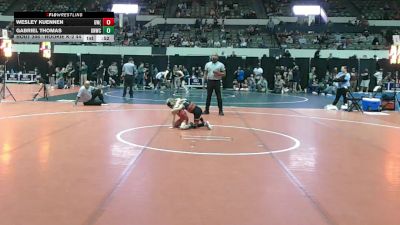 Rookie K-2 44 Cons. Round 2 - Gabriel Thomas, Great Neck Wrestling Club vs Wesley Kuennen, Guerrilla Wrestling (GWA)