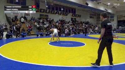 141 lbs Consi Of 4 - Griff Powell, Lyons Township (IL) vs Vinnie Gutierrez, Fountain Valley