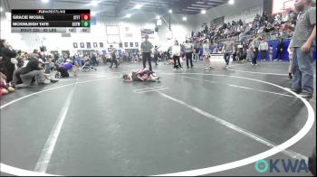 62 lbs Rr Rnd 4 - Gracie Mcgill, Standfast vs McKinleigh Tate, Bridge Creek Youth Wrestling