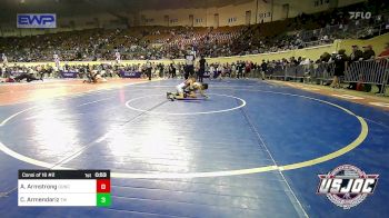 61 lbs Consi Of 16 #2 - Alec Armstrong, Duncan Demon Wrestling vs Connor Armendariz, Tuttle Wrestling