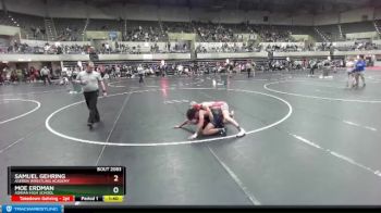 130 lbs Quarterfinal - Samuel Gehring, Askren Wrestling Academy vs Moe Erdman, Adrian High School
