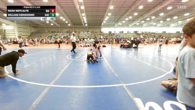 85 lbs Rr Rnd 2 - Nash Metcalfe, Indiana Outlaws Green vs William Kershisnik, 84 Athletes