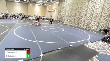 95 lbs Round Of 32 - Isaiah Gonzales, Rebel WC vs Caleb Clemans, FW Spartans